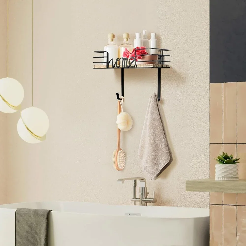 Polished Metal & Wood Ironing Board Stand - Rustic Home Organizer Solution